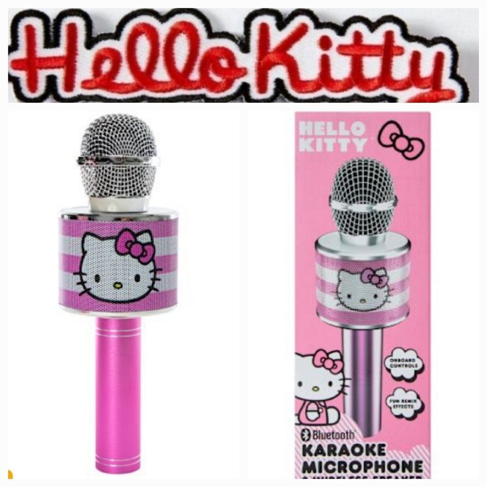 Hello Kitty Karaoke Microphone & Wireless Speaker